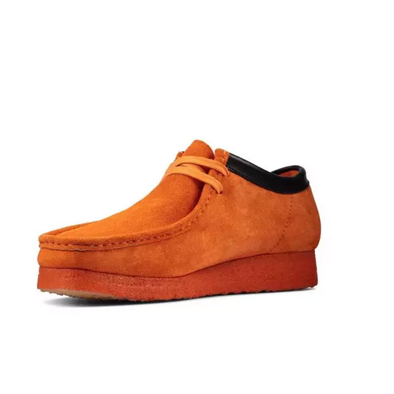 ORANGE SUEDE WALLABEE - House of Prag