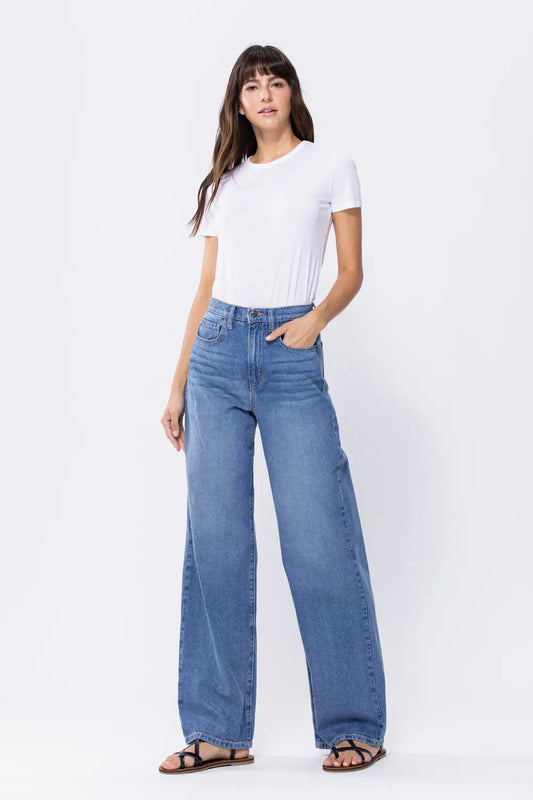 90’S WIDE LEG JEANS - PRAG DENIM - House of Prag