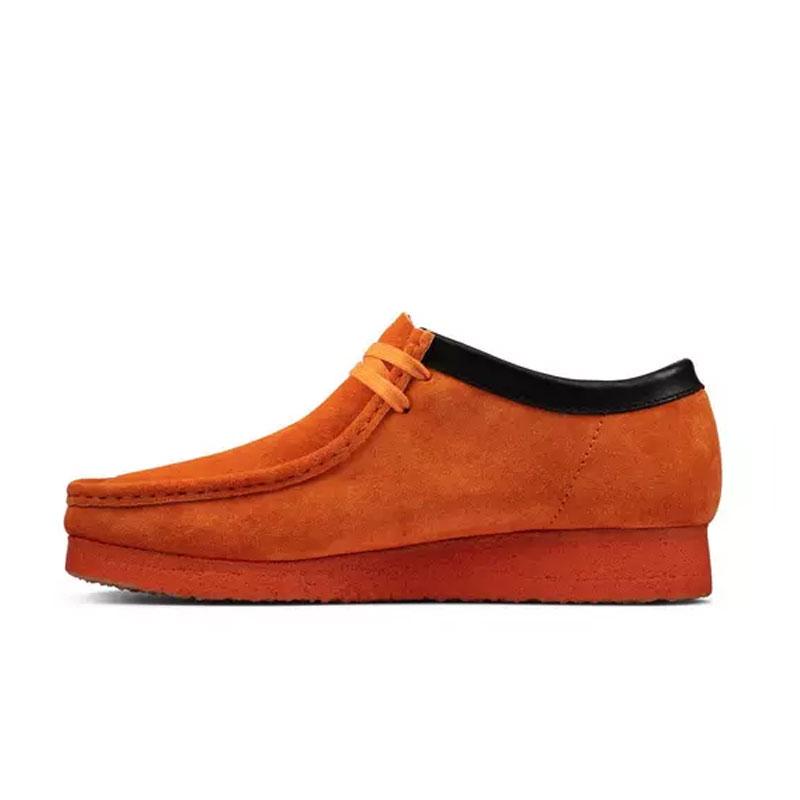 ORANGE SUEDE WALLABEE - House of Prag