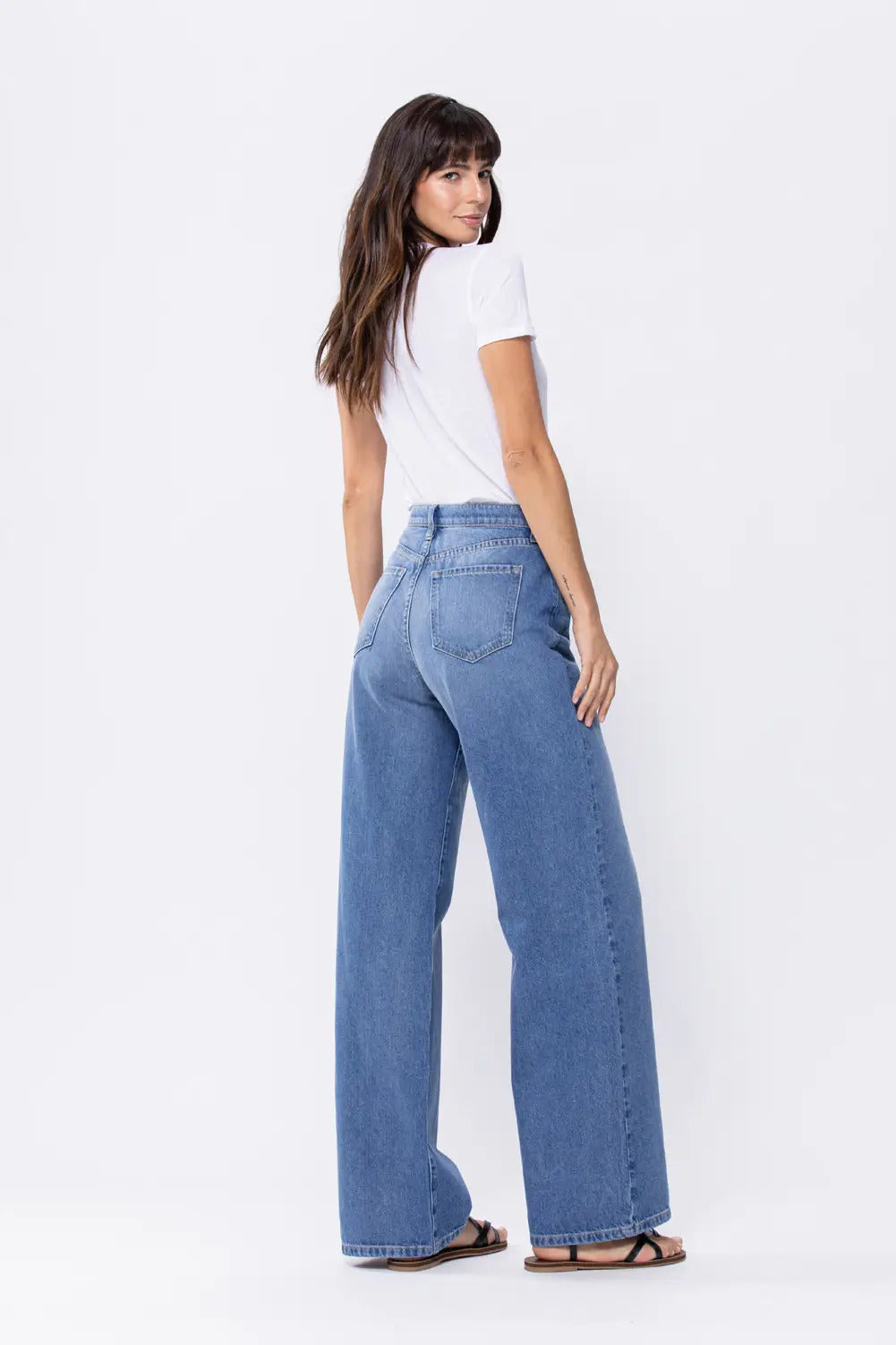 90’S WIDE LEG JEANS - PRAG DENIM - House of Prag