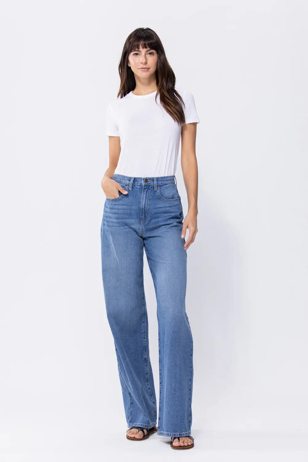 90’S WIDE LEG JEANS - PRAG DENIM - House of Prag