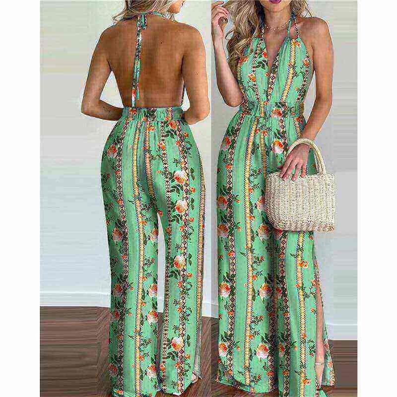 ISLAND GETAWAY JUMPSUIT - House of Prag