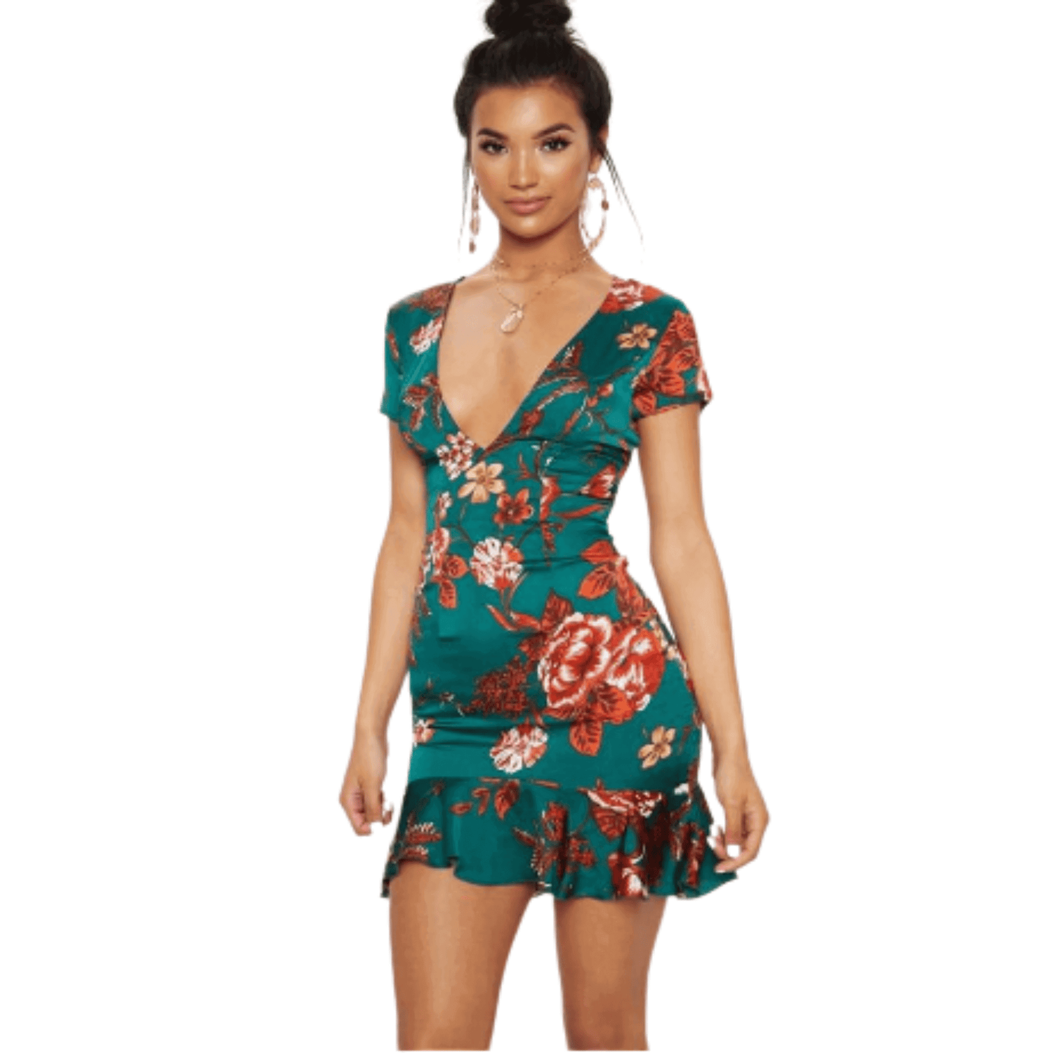 GARDEN LUNCH MINI DRESS - House of Prag