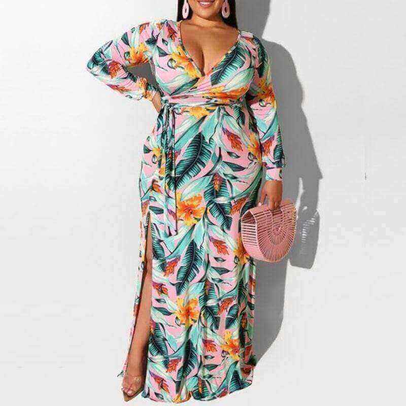 TAWNY MAXI DRESS - House of Prag