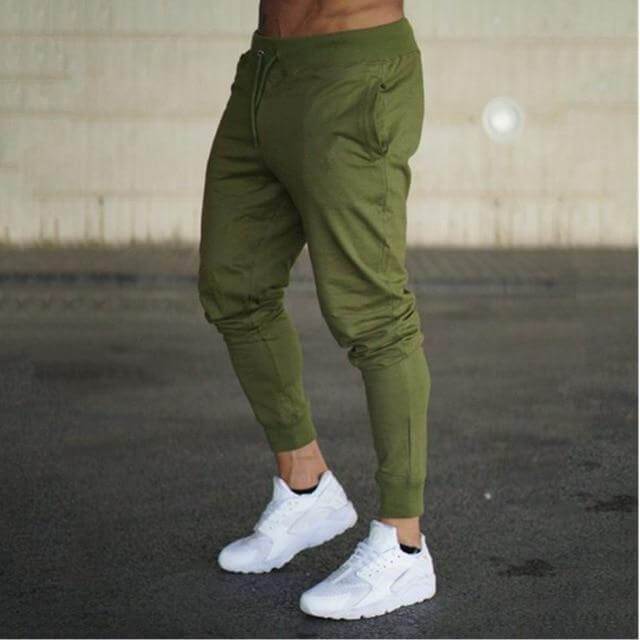 DRAWSTRING SLIM FIT JOGGER PANTS - House of Prag