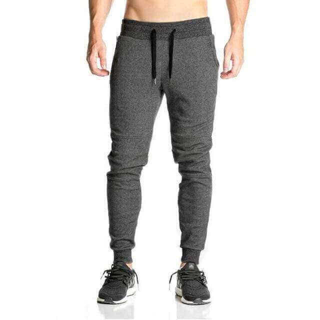 DRAWSTRING SLIM FIT JOGGER PANTS - House of Prag