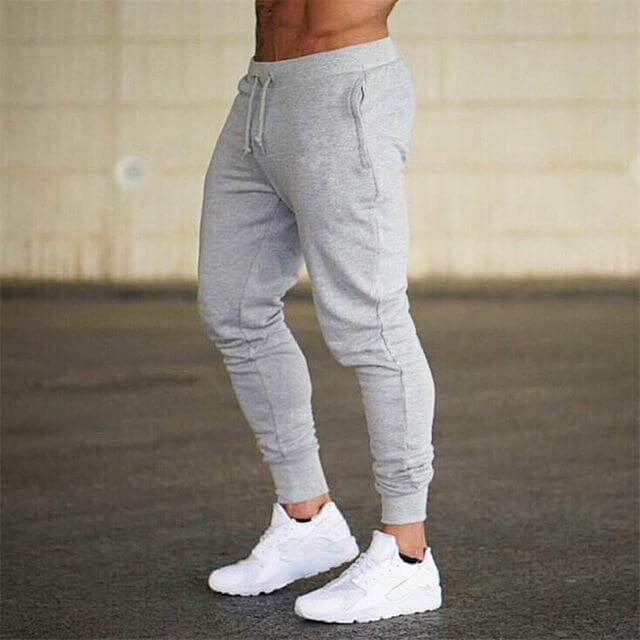 DRAWSTRING SLIM FIT JOGGER PANTS - House of Prag