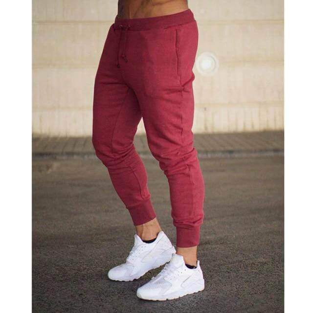 DRAWSTRING SLIM FIT JOGGER PANTS - House of Prag