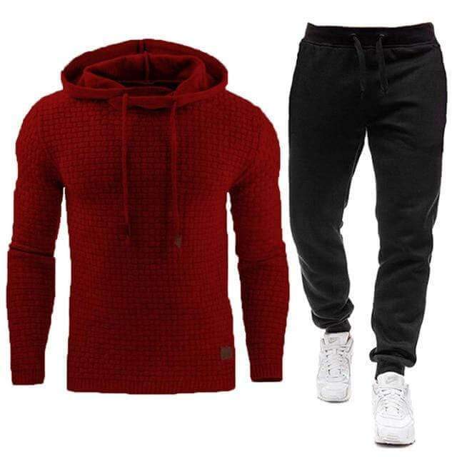 KNIT HOODIE JOGGER SET - House of Prag