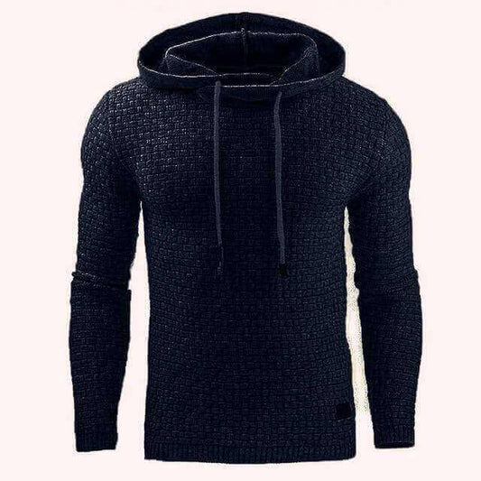 KNIT HOODIE SWEATER - House of Prag