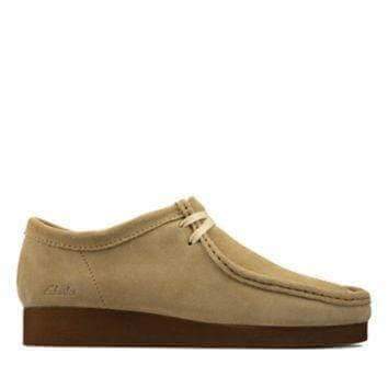 KHAKI LEATHER WALLABEE - House of Prag