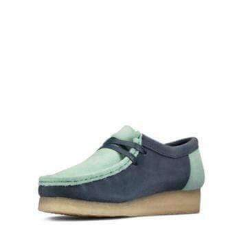 HER OLIVE MINT WALLABEE - House of Prag