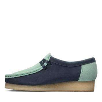 HER OLIVE MINT WALLABEE - House of Prag