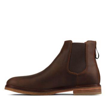 GOBI LEATHER ANKLE BOOTS - House of Prag