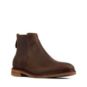 GOBI LEATHER ANKLE BOOTS - House of Prag