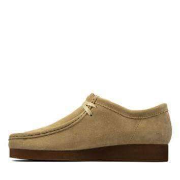 KHAKI LEATHER WALLABEE - House of Prag