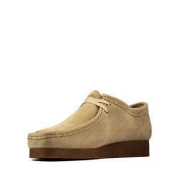 KHAKI LEATHER WALLABEE - House of Prag